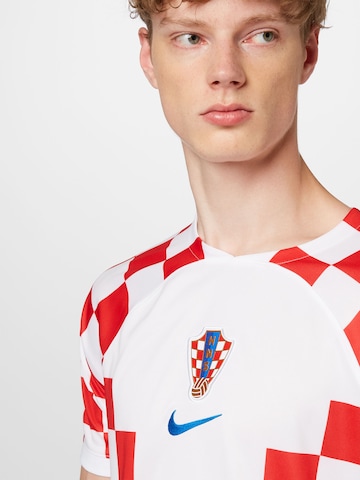 NIKE Spordisärk 'Kroatien 2022', värv valge