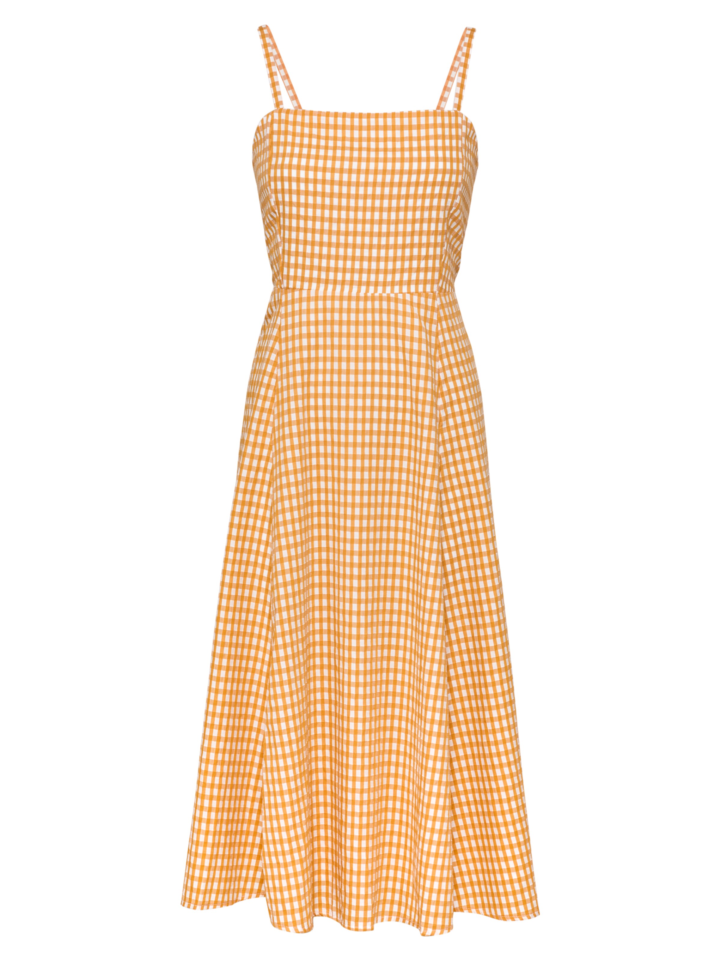 GAP Kleid in safran / weiß | ABOUT YOU