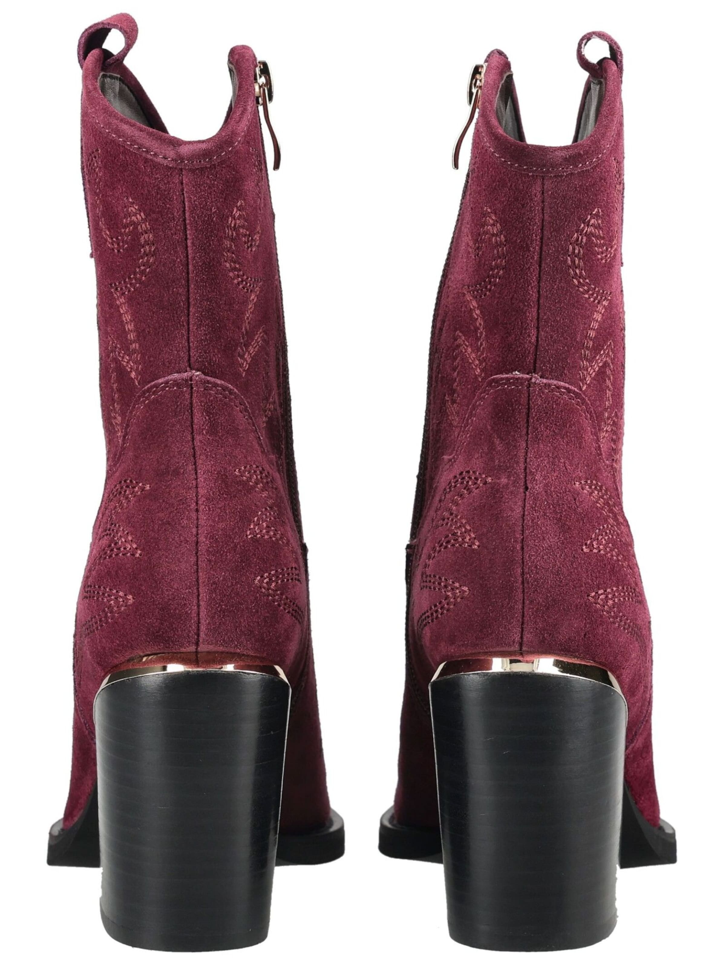 Bottes de cowboy Alma En Pena en rouge