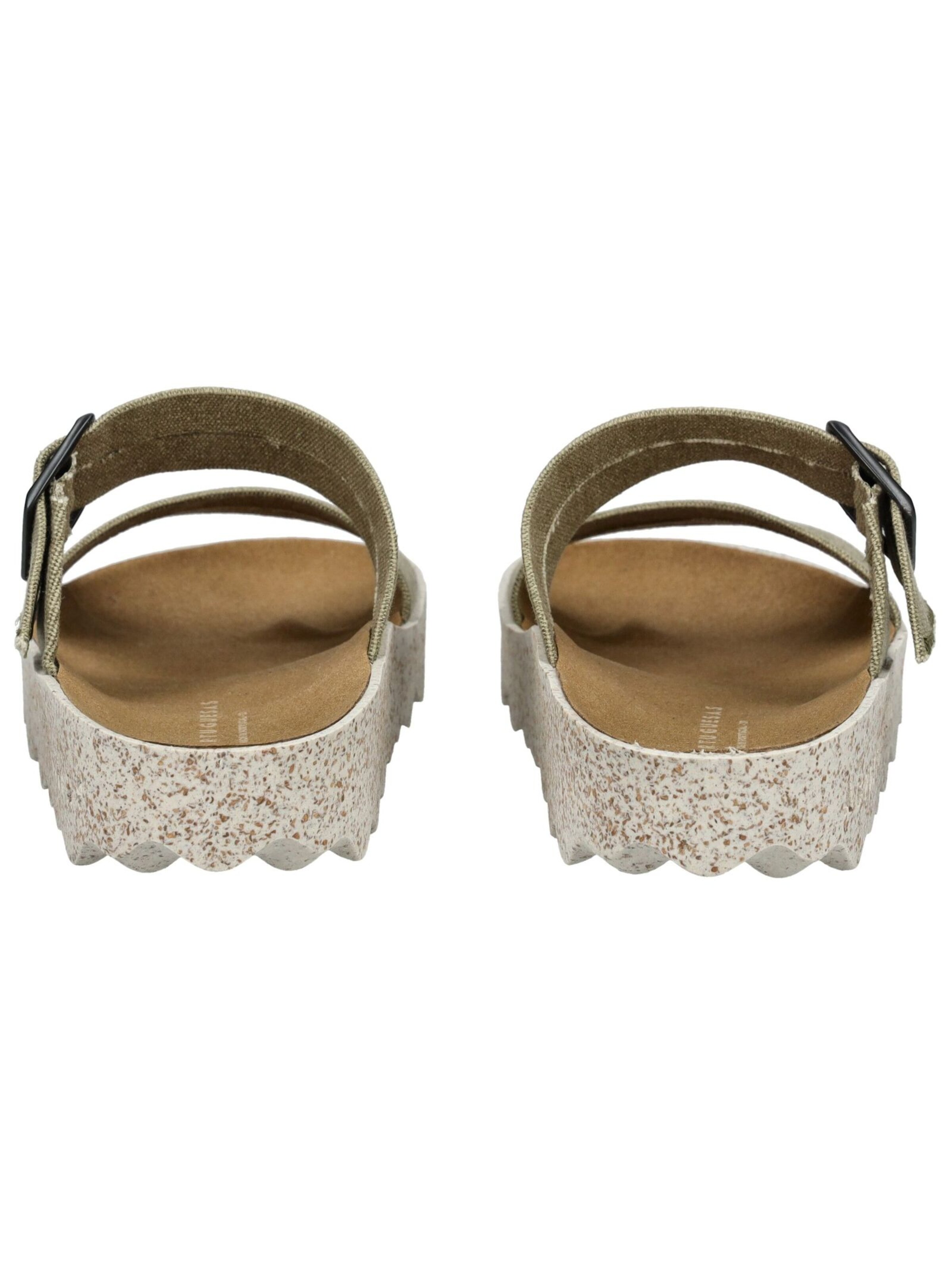 Asportuguesas Mules in Green