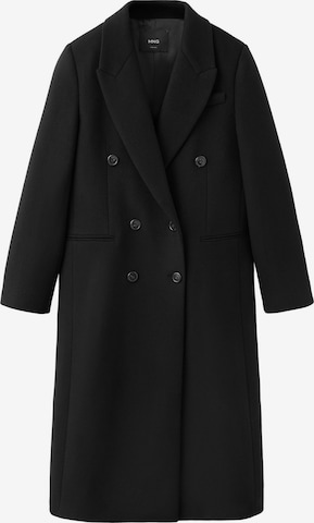 Manteau mi-saison 'MAS' MANGO en noir : devant