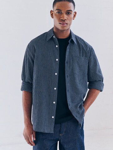 Regular fit Camicia di Next in blu: frontale