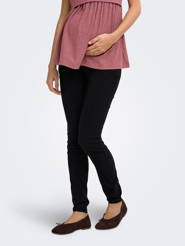 Only Maternity - Skinny Leggings en negro