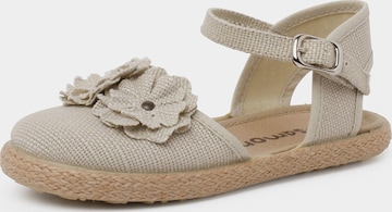 Pisamonas - Sandalias en beige: frente