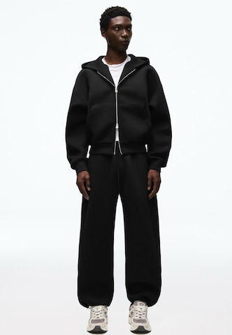 Bershka Sweatjakke i sort