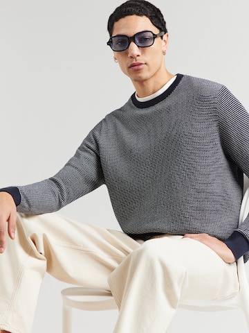 Pullover di bugatti in blu: frontale