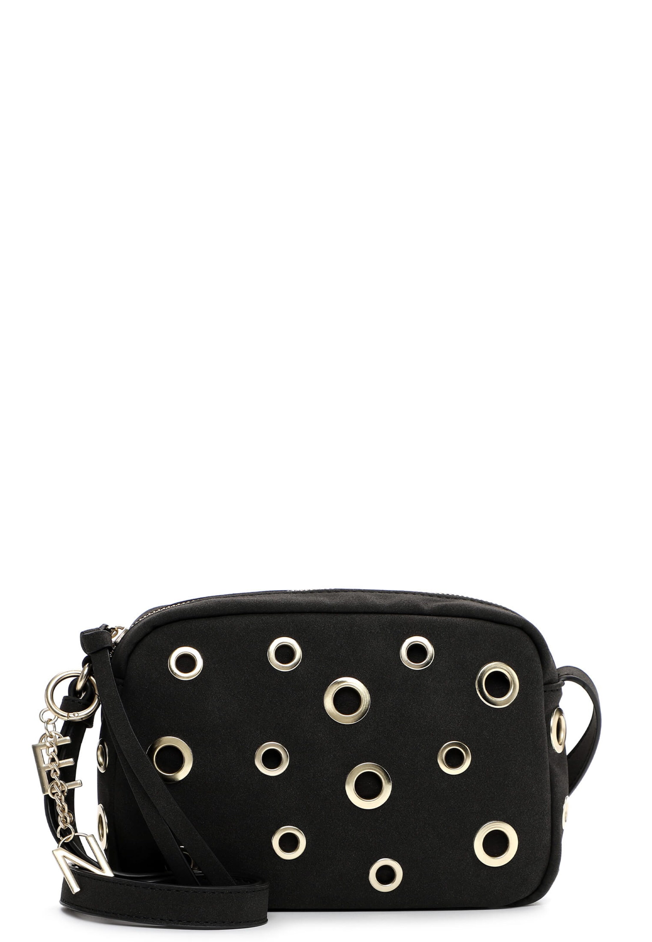 Borsa a tracolla 'Heidrun' di Emily & Noah in nero: frontale