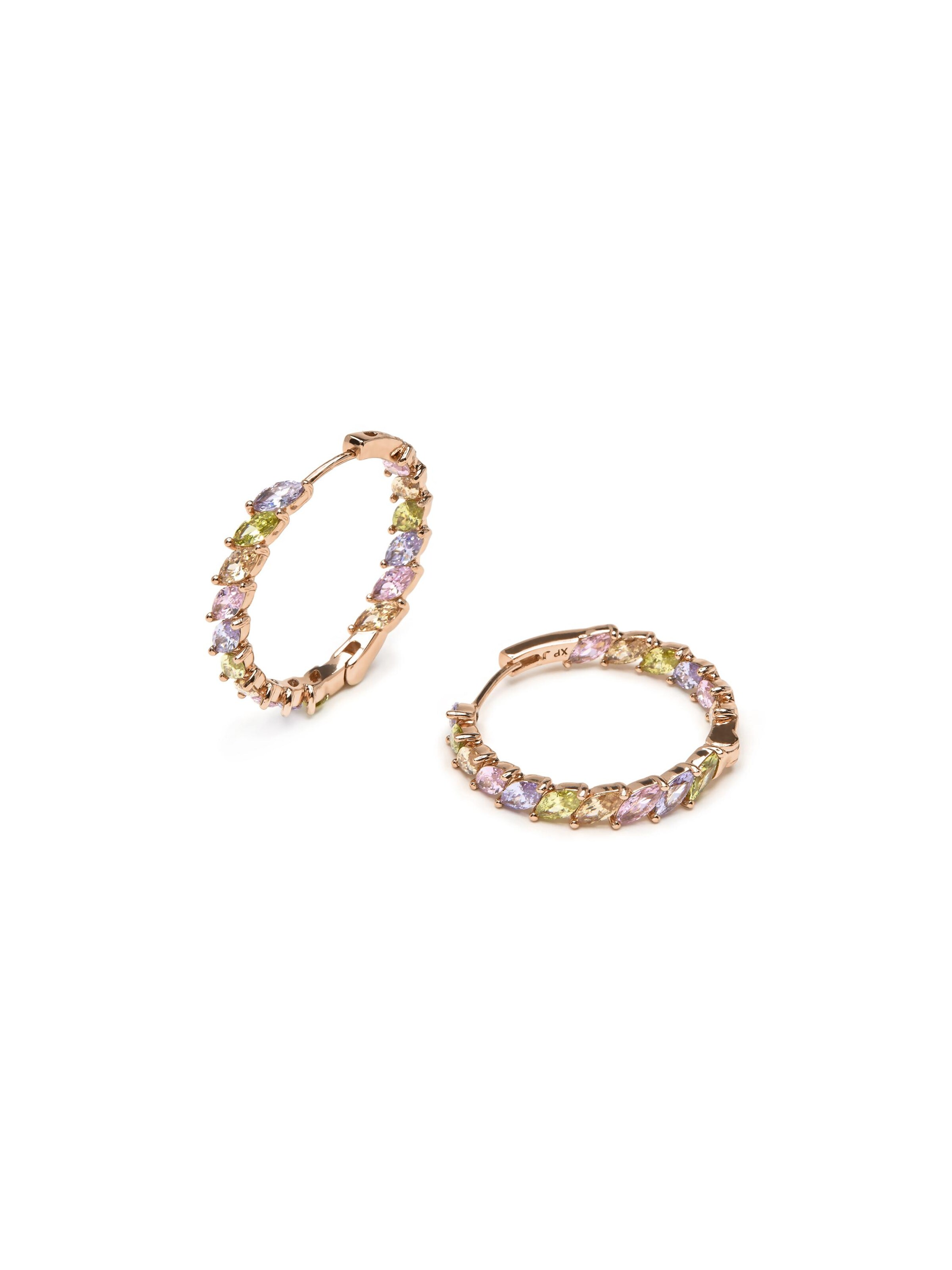 Boucles d'oreilles 'Anroth' Luxenter en mélange de couleurs