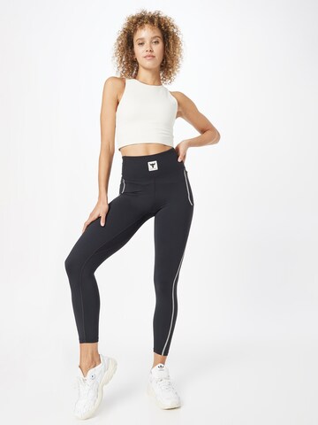 UNDER ARMOUR Skinny Sportnadrágok 'Pjt Rock Meridian' - fekete