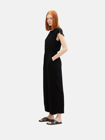 TOM TAILOR DENIM Jumpsuit in Black