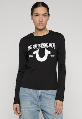 Maglietta di True Religion in nero: frontale