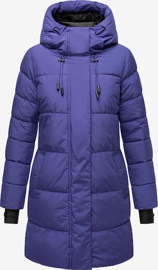 MARIKOO Wintermantel 'Kaituu XVI' in XS in indigo / schwarz, Produktansicht