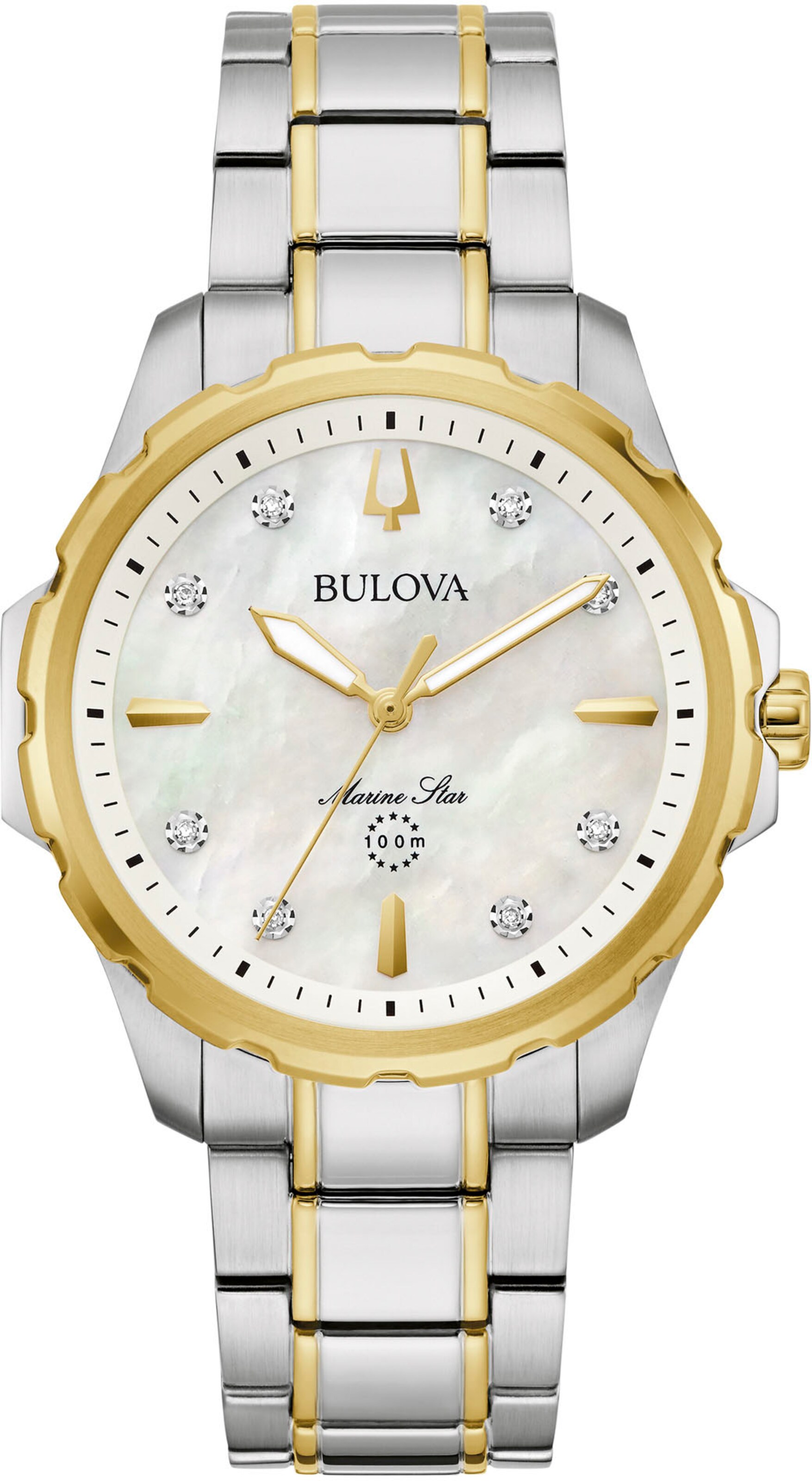 Bulova Analog Watch in Silver: front