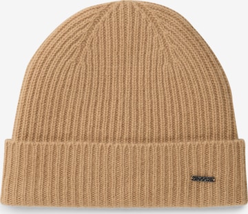 JOOP! Beanie 'Fenol' in Brown: front
