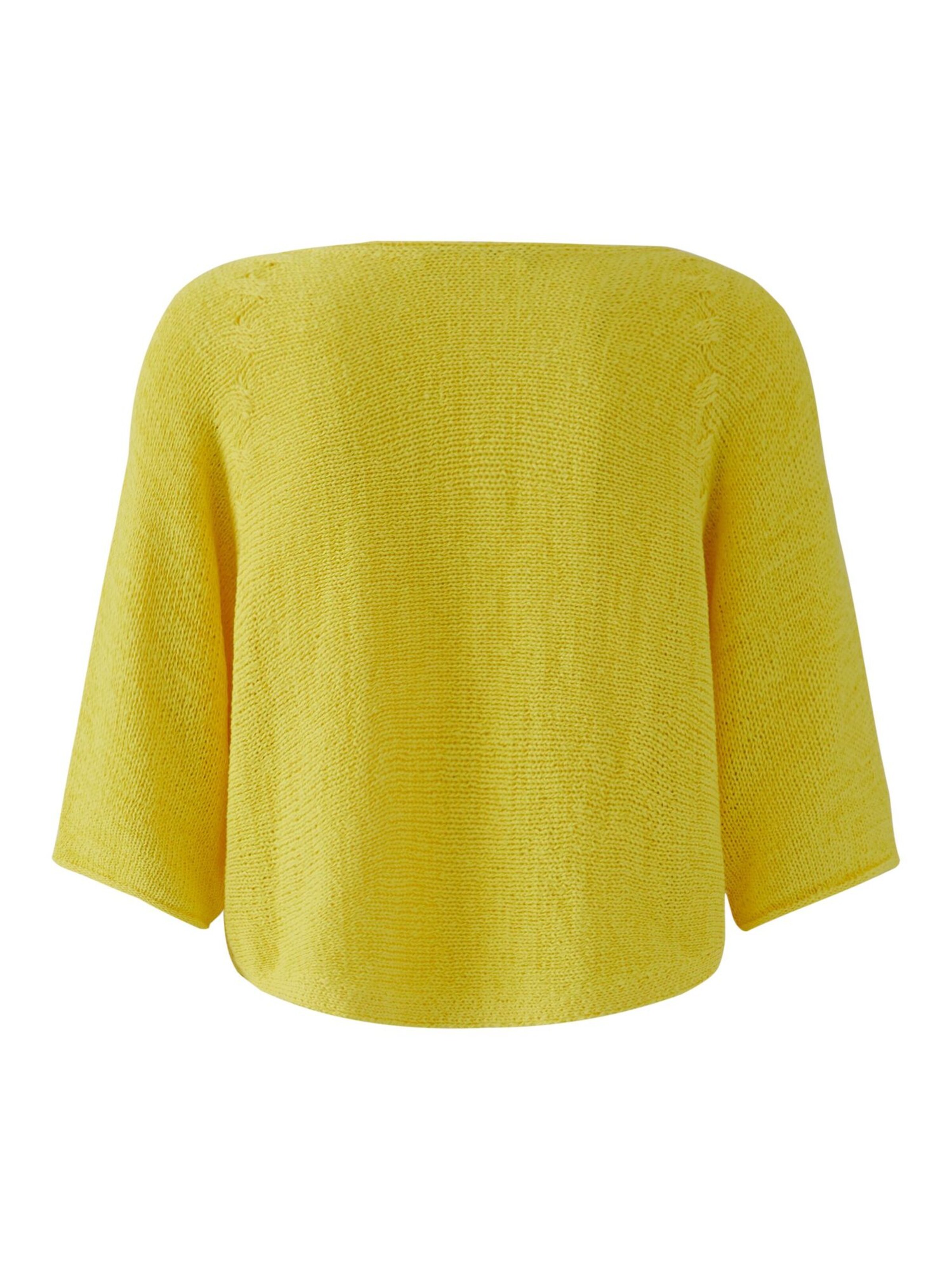 OUI Pullover in Gelb