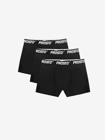Prosto Boxer shorts in Black: front
