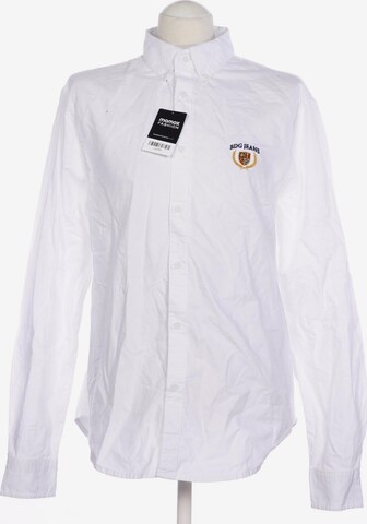 BDG Urban Outfitters Button Up Shirt in M in White: front