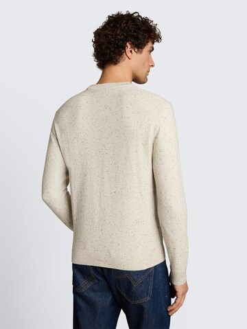 TOM TAILOR DENIM Pullover in Weiß