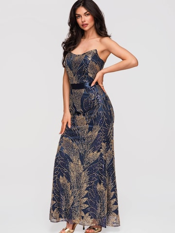 Ombre - Vestido de noche en azul
