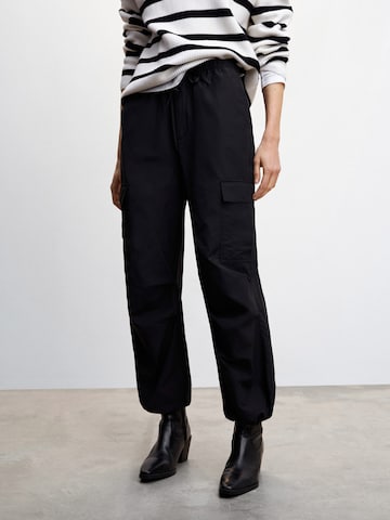 MANGO Pants 'MAX' in Black: front