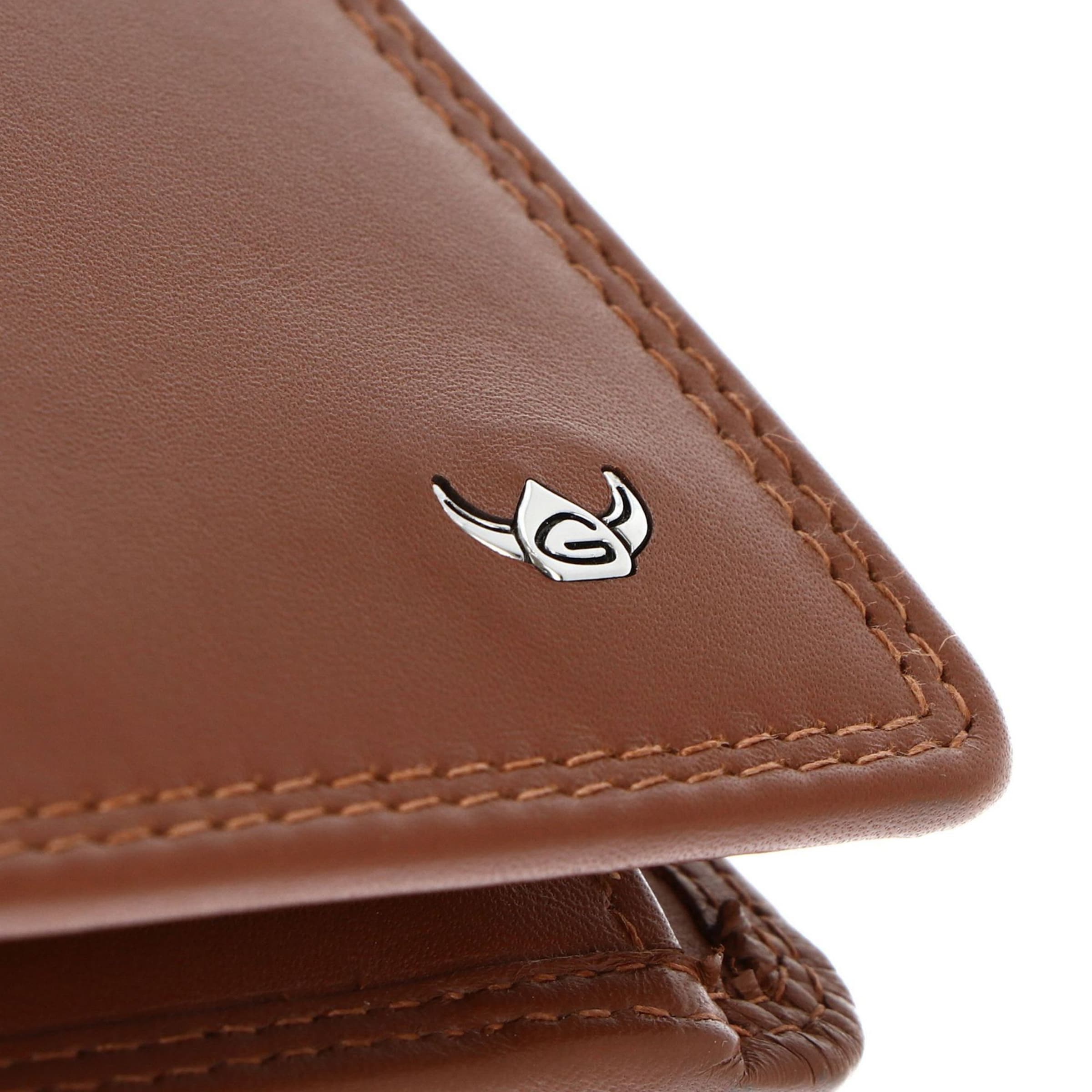 Porte-monnaies 'Polo' GOLDEN HEAD en marron