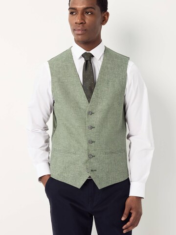 Next Gilet in Groen: voorkant