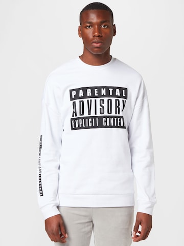 Only & Sons Sweatshirt 'TOBY' in White: front