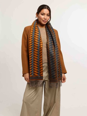 FRAAS Schal in Blau: Vorderseite