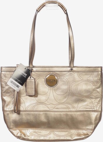 COACH Handtasche gross One Size in Gold: predná strana