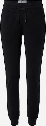 ICEBREAKER Tapered Workout Pants 'Crush' in Black: front