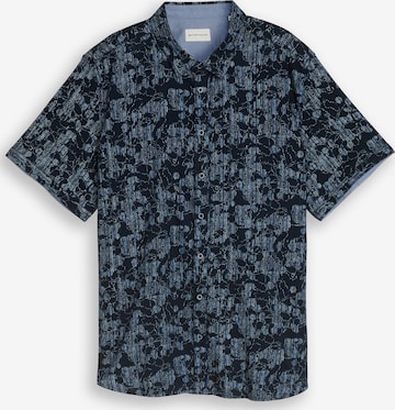 TOM TAILOR Men + Overhemd in Blauw: voorkant