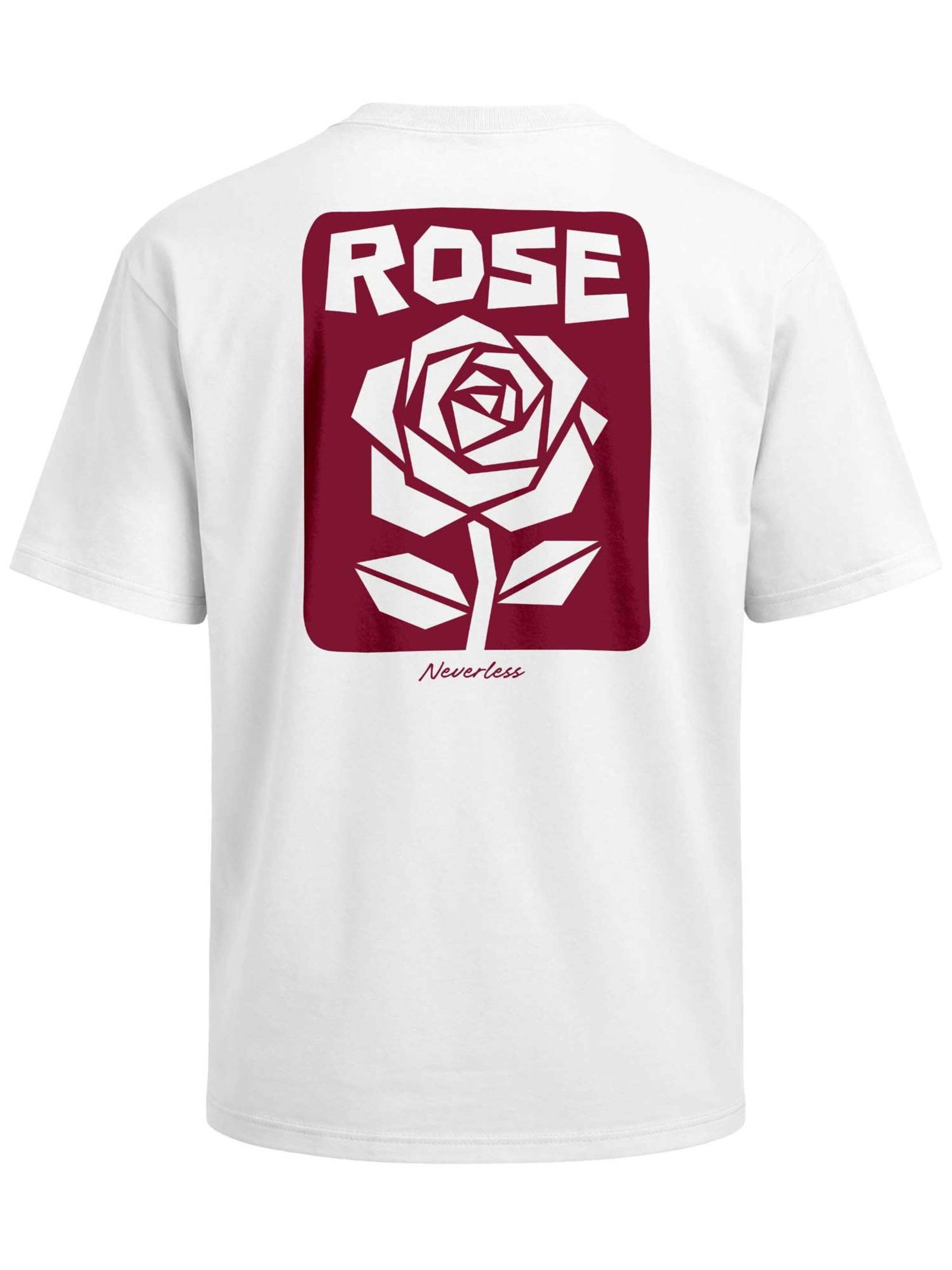 Neverless Shirt 'Rose' in White