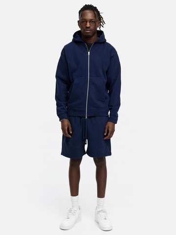 Daily Cotton Sweatjacke 'DCBEND'‌‌‌‌‌‌‌‌‌ in Blau