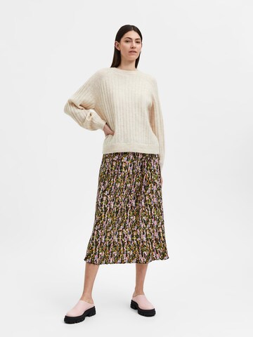 SELECTED FEMME Sweater 'Mola' in Beige