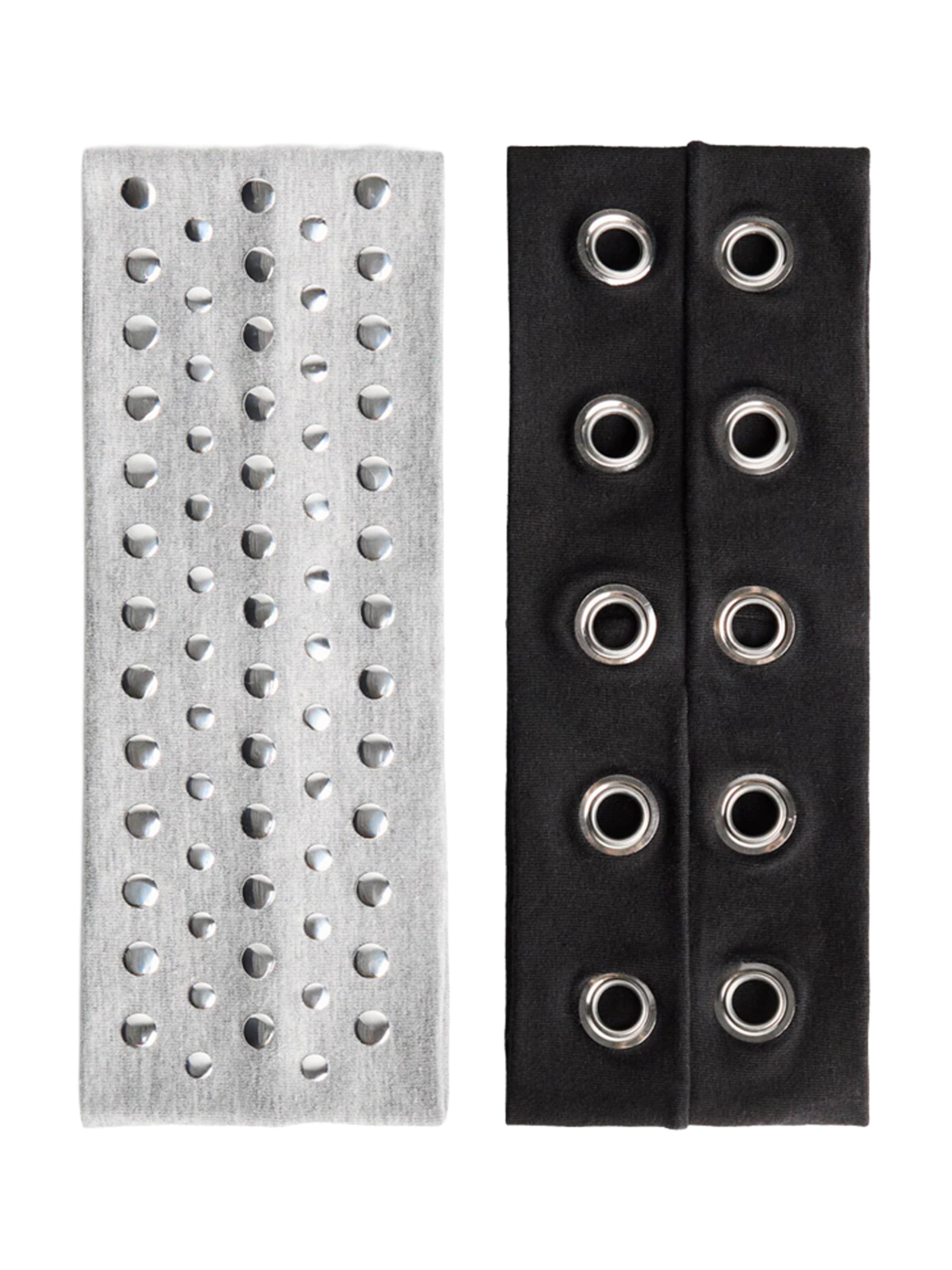 Bandeau Bershka en gris : devant