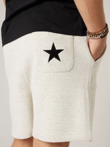 Loosefit Pantalon Deeluxe en beige
