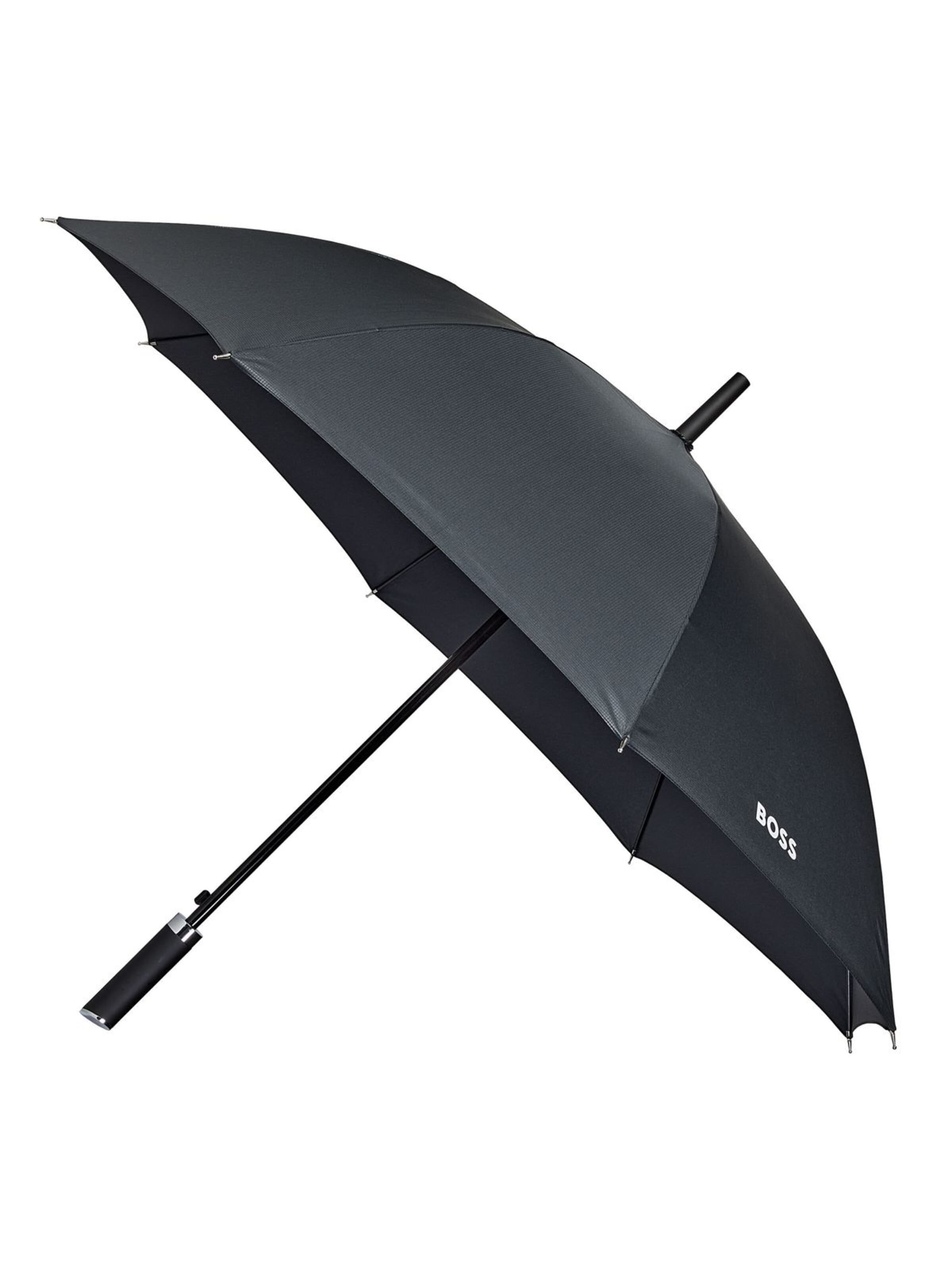 BOSS Umbrella 'Umbrella Loop' in Black: front