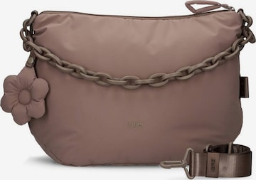 Sac bandoulière 'Hannah' ZWEI en marron : devant