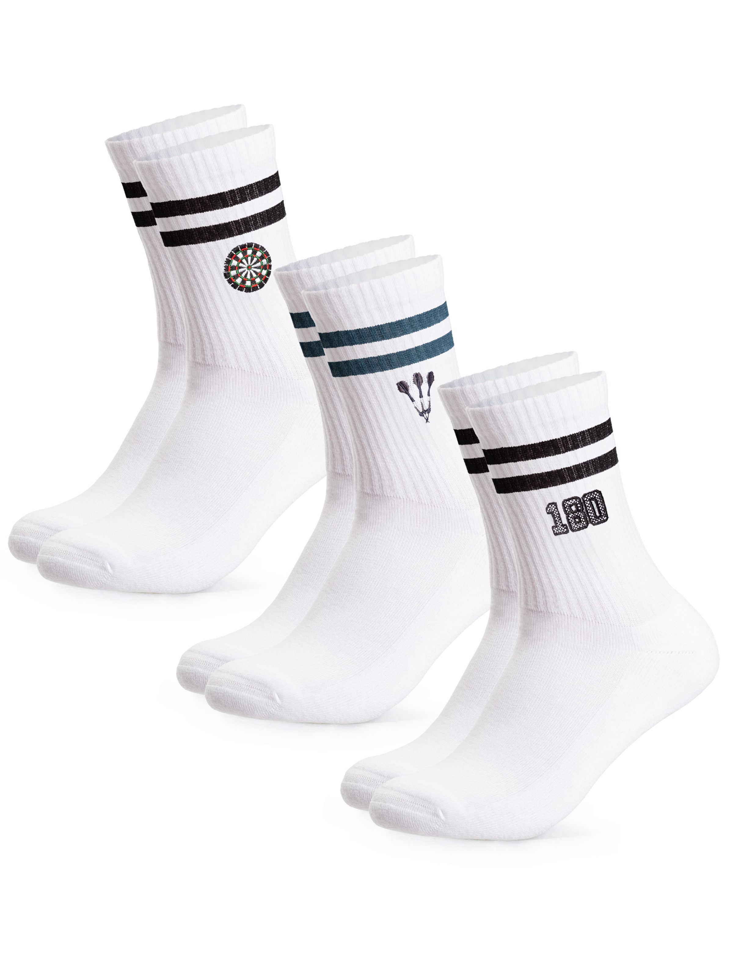 Occulto Sports socks 'Rio' in White: front