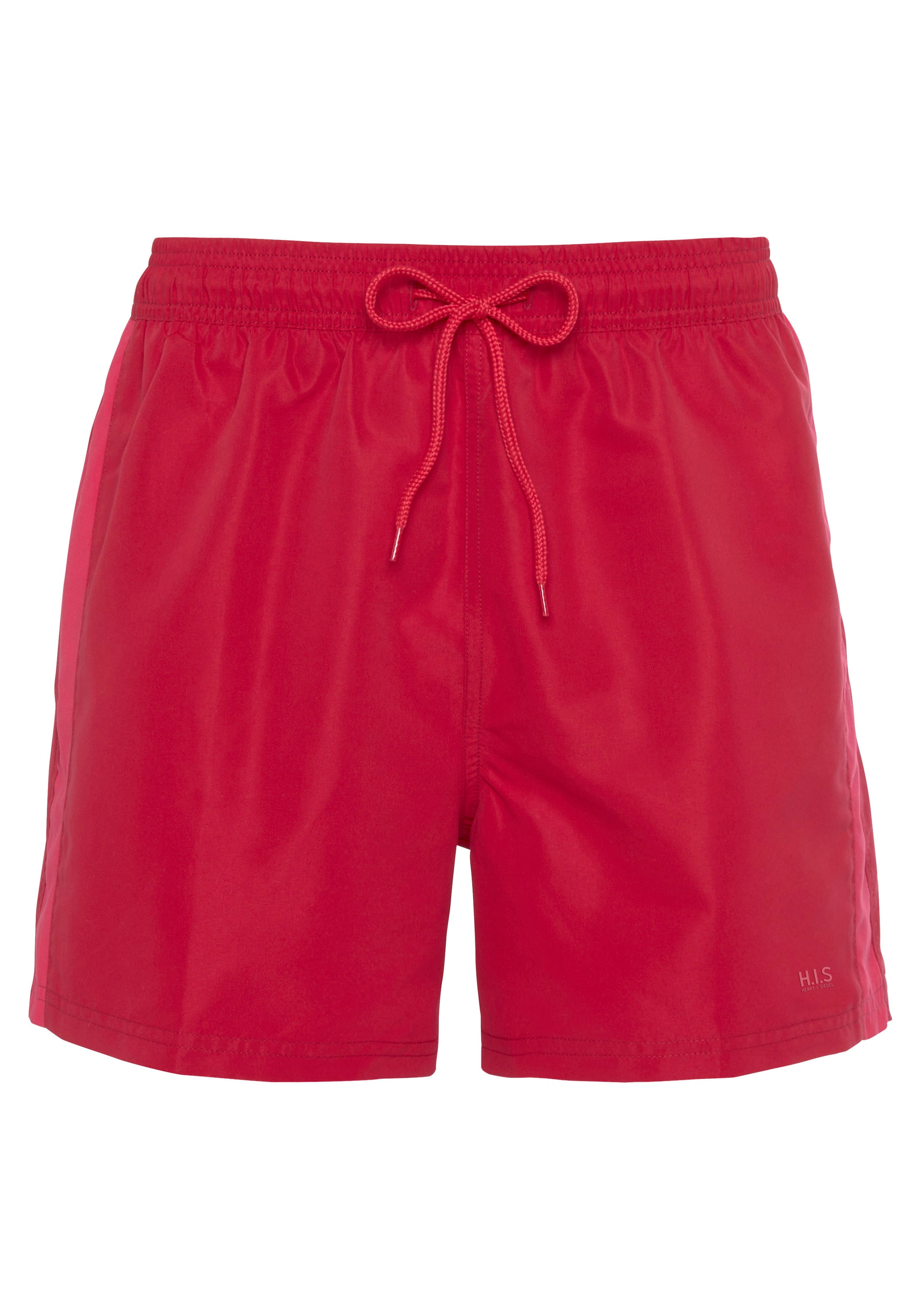 Pantaloncini da bagno di H.I.S in rosso: frontale
