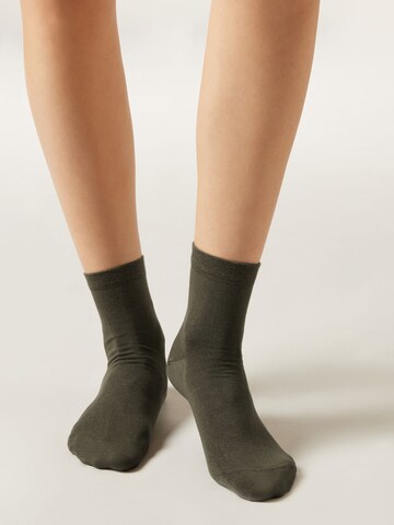 CALZEDONIA Socken in Grün: Vorderseite