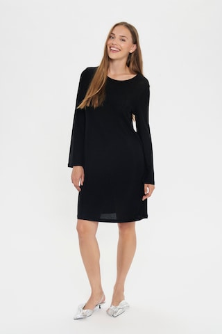 SAINT TROPEZ Kleid 'Noria' in Schwarz