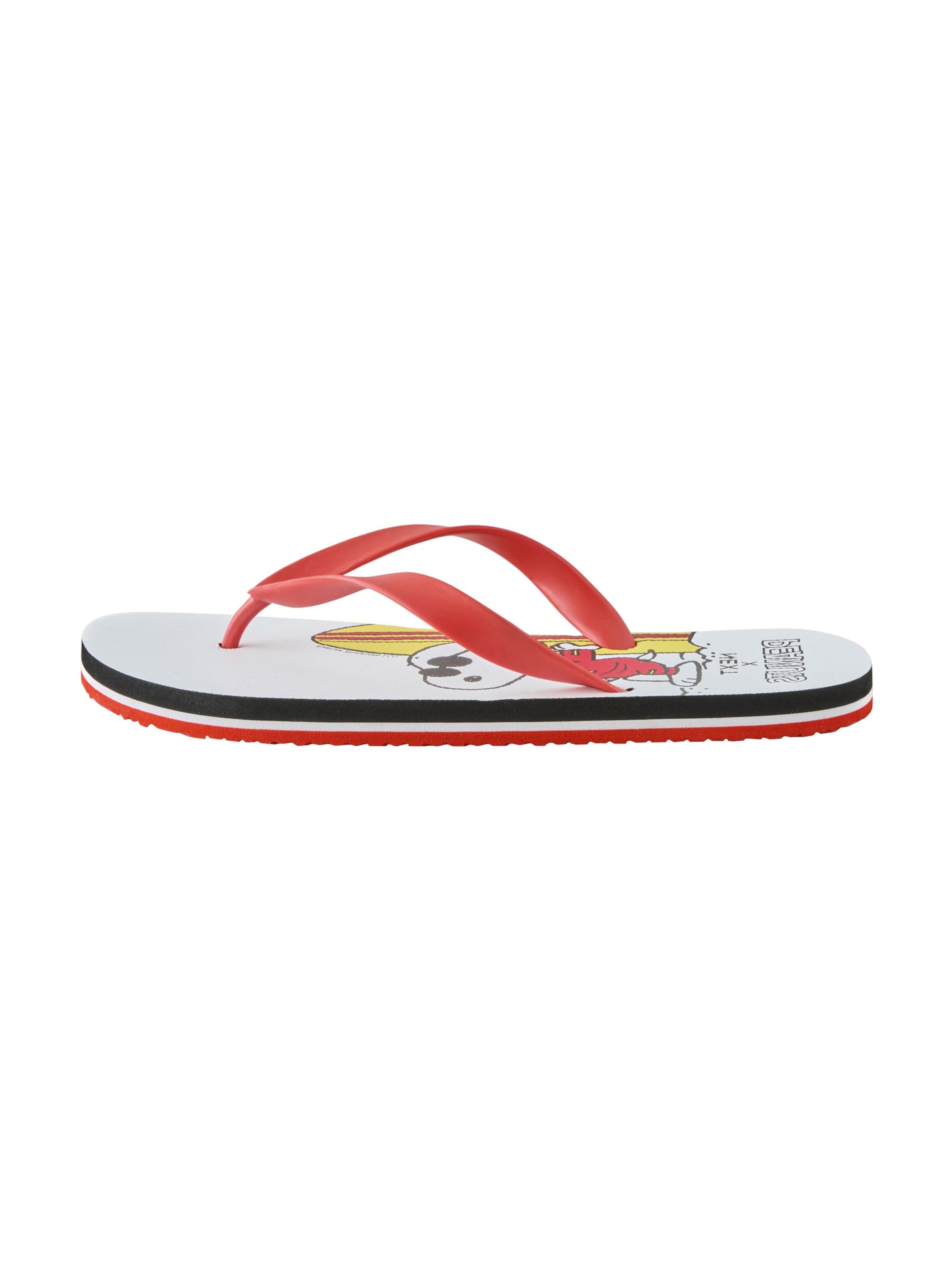 Tongs Next en rouge : devant