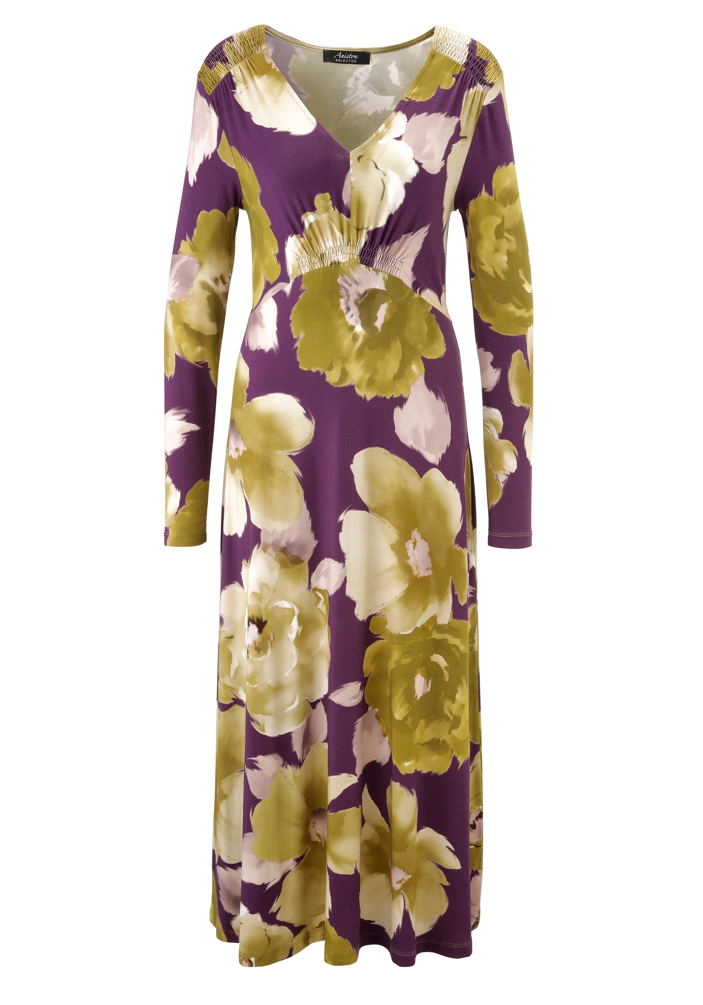 Aniston SELECTED Evening Dress in Purple: front