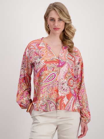 monari - Blusa en rosa: frente