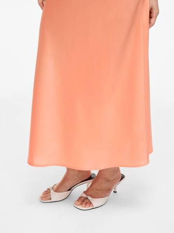 VILA - Falda 'VIEllette' en naranja