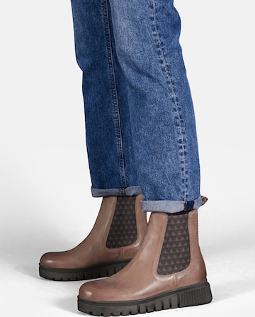 Chelsea Boots Crickit en marron