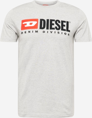 DIESEL قميص 'Diegor' بلون رمادي: الأمام