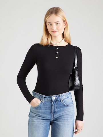 ABOUT YOU - Camiseta 'Manuela' en negro: frente