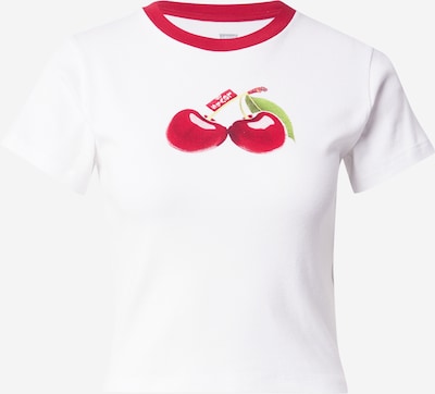 zöld / alma / cseresznyepiros / fehér LEVI'S ® Póló 'Graphic Essential Sporty Tee', Termék nézet